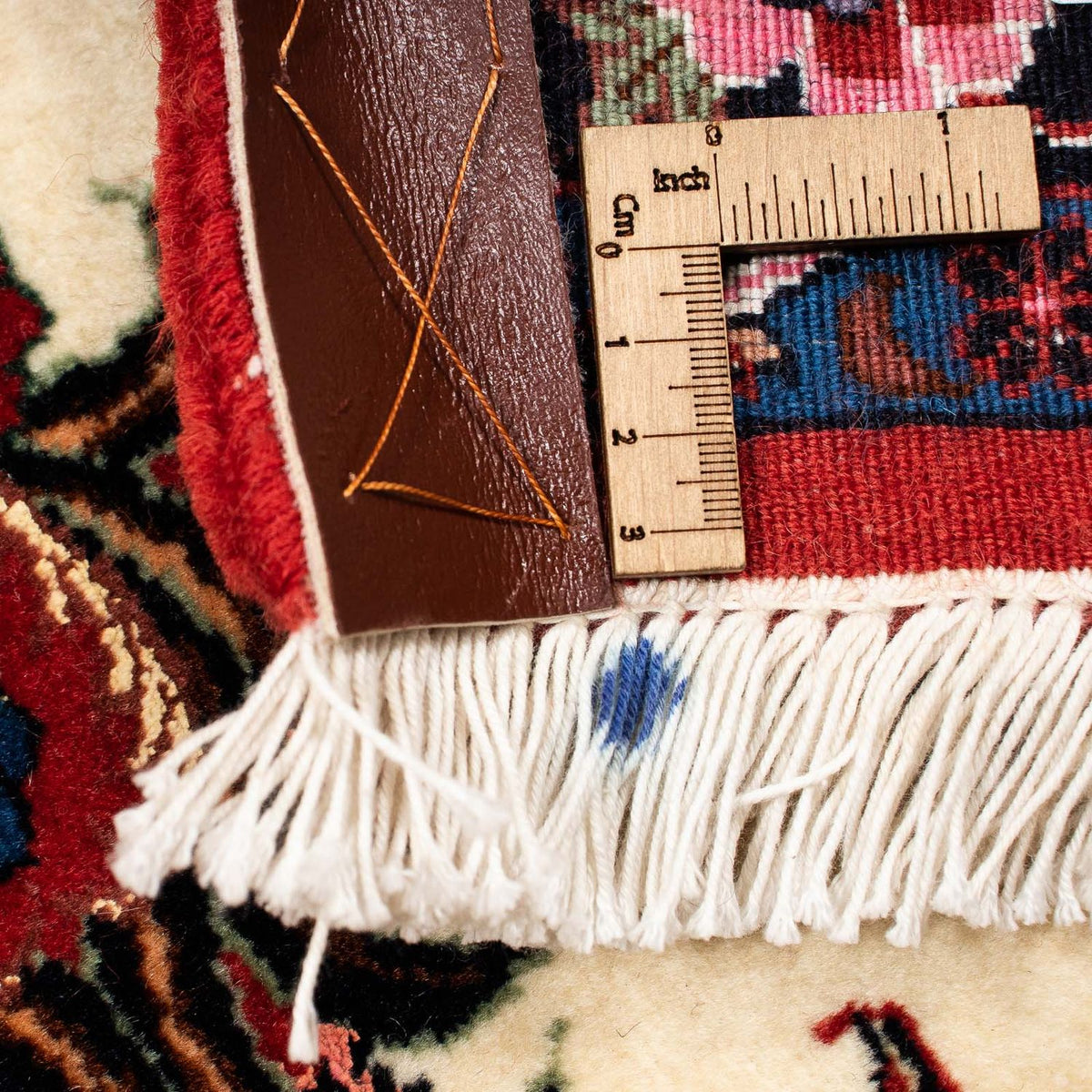 Perzisch tapijt - Bijar - 388 x 299 cm - beige