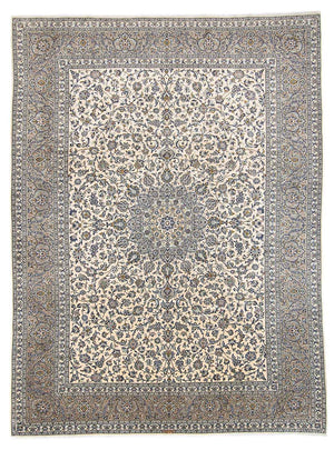 Perzisch tapijt - Keshan - 400 x 300 cm - beige