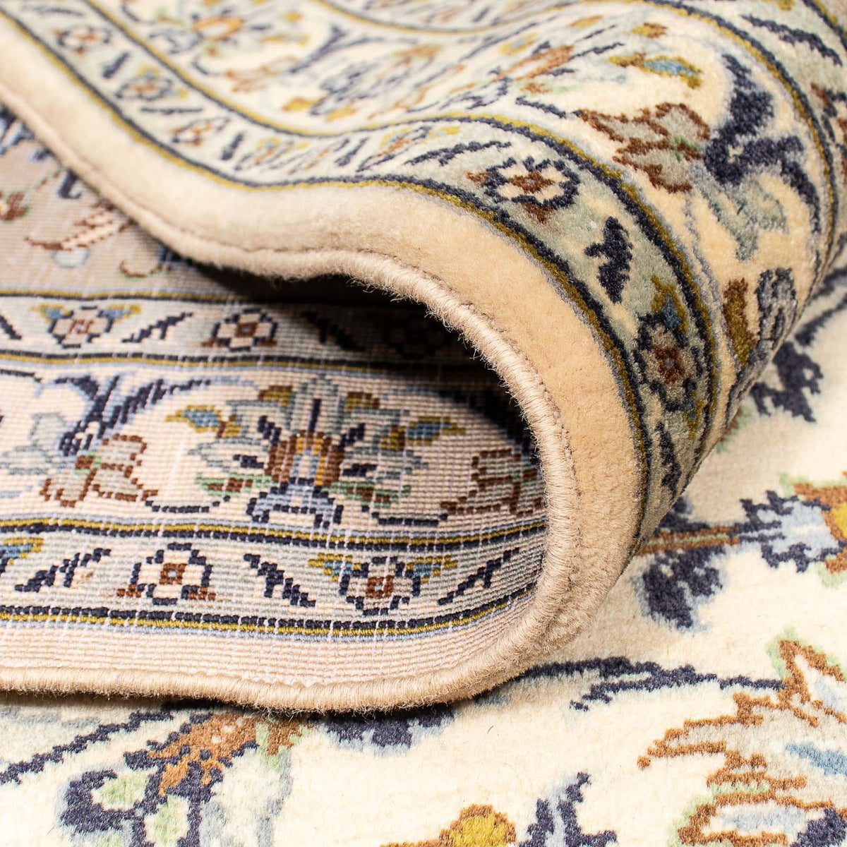 Perzisch tapijt - Keshan - 400 x 300 cm - beige