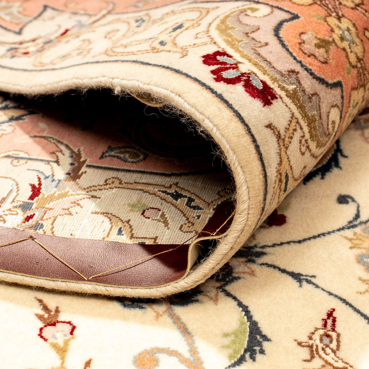 Perzisch tapijt - Tabriz - Royal - 370 x 250 cm - beige