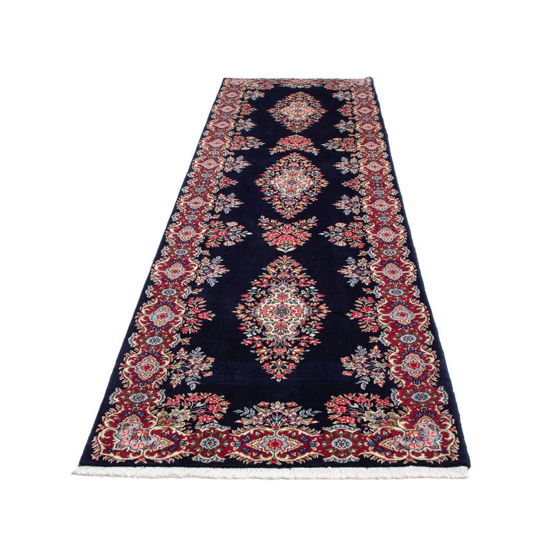 Loper Perzisch tapijt - Royal - 370 x 98 cm - donkerblauw