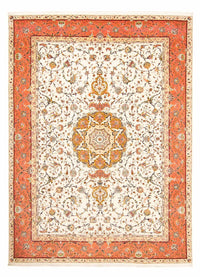 Perzisch tapijt - Tabriz - Royal - 403 x 298 cm - beige
