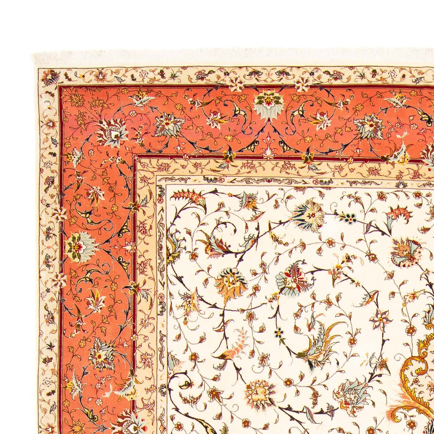 Tabriz - 50 Raj Tapijt 403x298cm - Perzisch tapijt