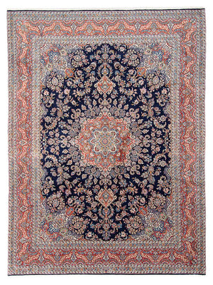 Perzisch tapijt - Royal - 403 x 300 cm - donkerblauw