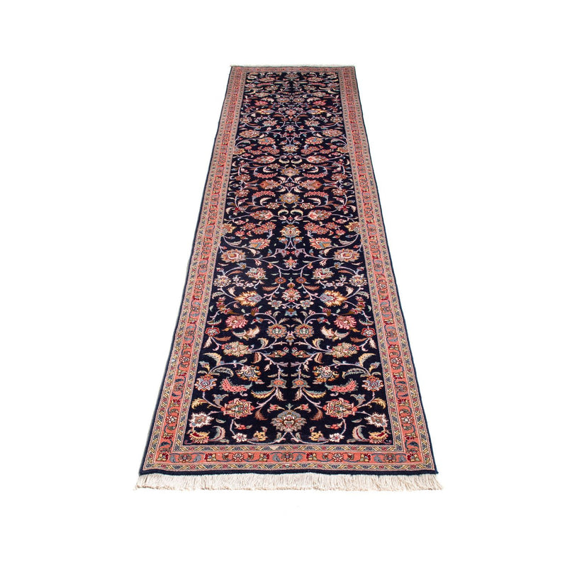Loper Perzisch tapijt - Tabriz - Royal - 298 x 65 cm - donkerblauw