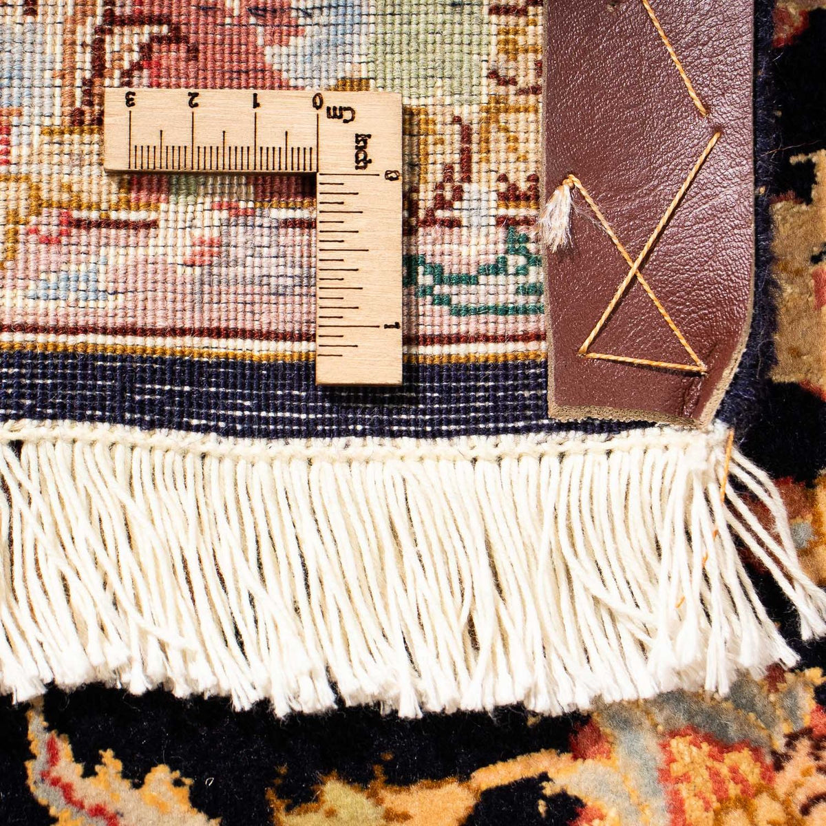 Loper Perzisch tapijt - Tabriz - Royal - 295 x 68 cm - donkerblauw