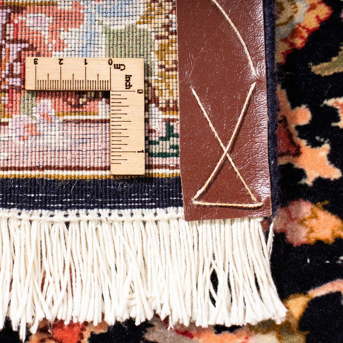 Loper Perzisch tapijt - Tabriz - Royal - 303 x 68 cm - donkerblauw