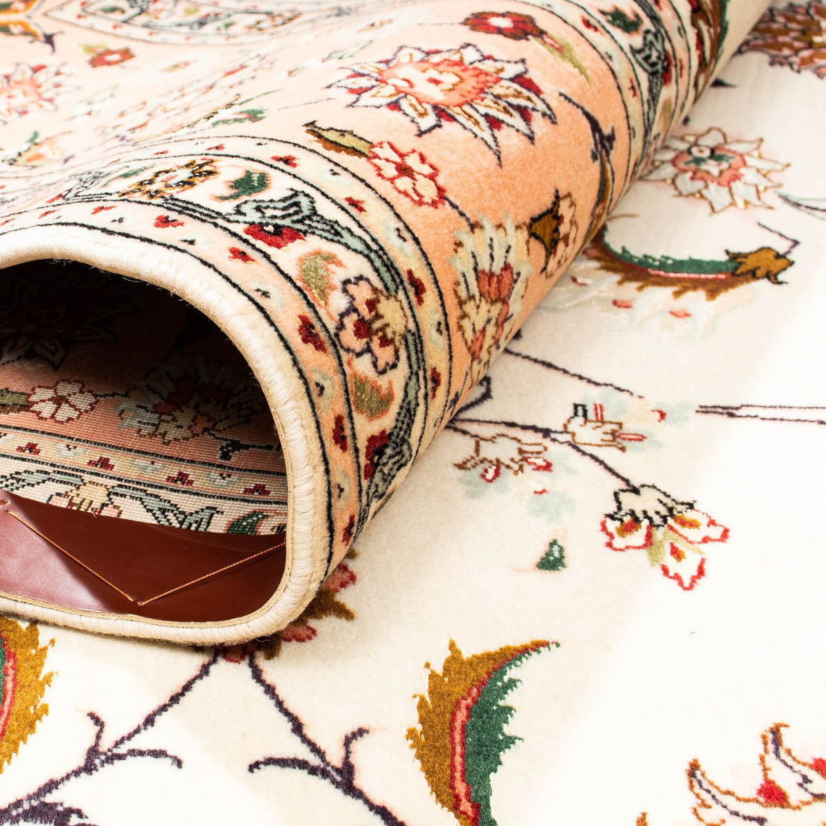 Perzisch tapijt - Tabriz - Royal - 300 x 205 cm - beige