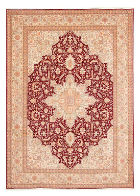 Perzisch tapijt - Tabriz - Royal - 400 x 298 cm - donkerrood