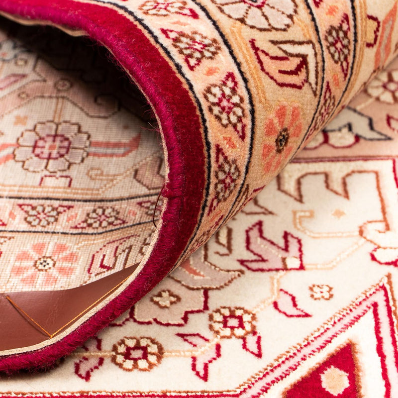 Perzisch tapijt - Tabriz - Royal - 400 x 298 cm - donkerrood