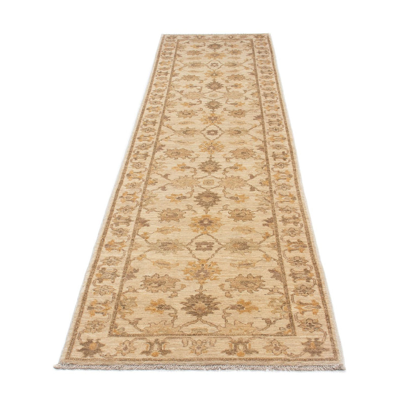 Loper Ziegler tapijt - 322 x 76 cm - beige