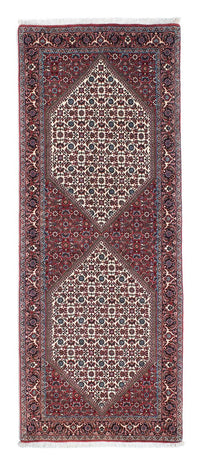 Loper Perzisch tapijt - Bijar - 214 x 83 cm - licht rood