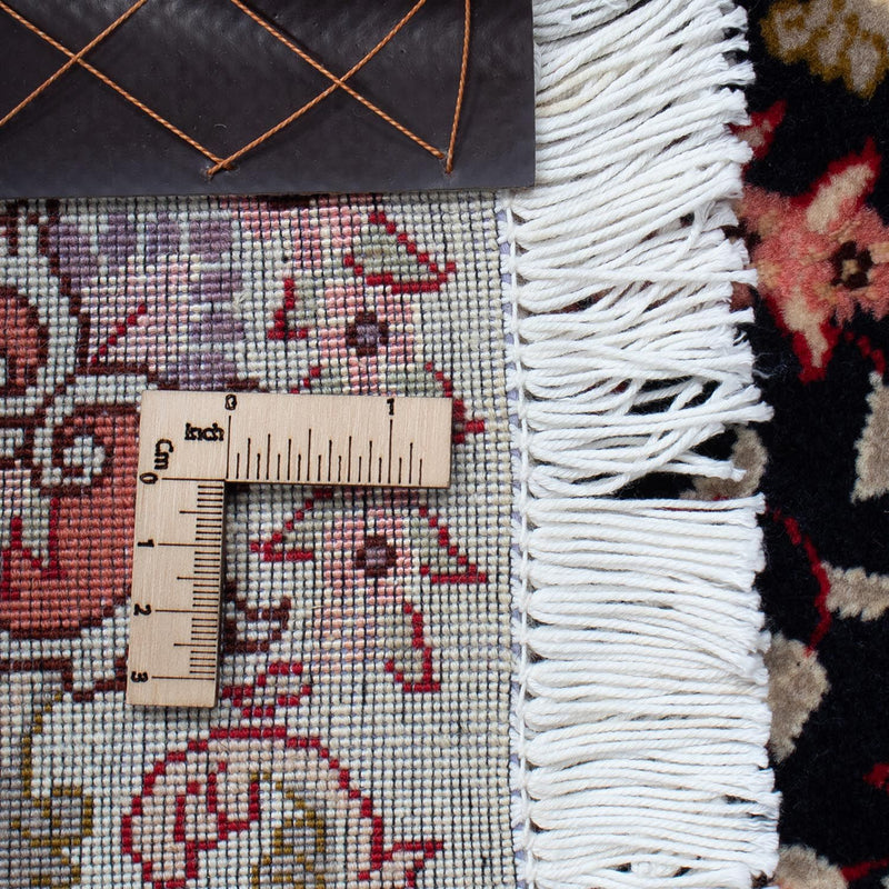 Perzisch tapijt - Tabriz - Royal - 92 x 61 cm - donkerblauw