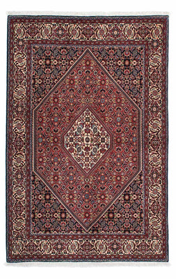 Perzisch tapijt - Bijar - 210 x 136 cm - rood