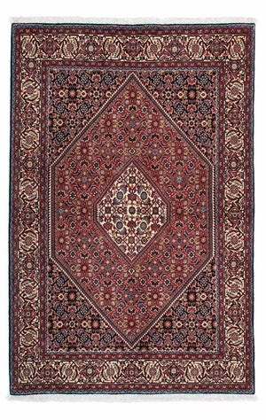 Perzisch tapijt - Bijar - 210 x 136 cm - rood