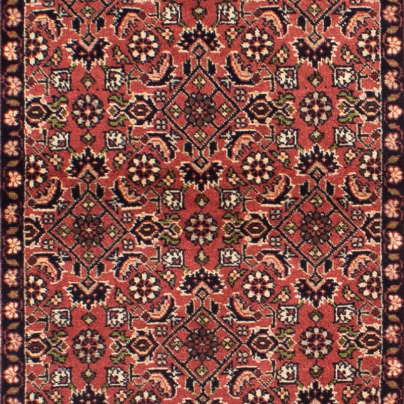 Loper Perzisch tapijt - Bijar - 295 x 83 cm - donkerrood
