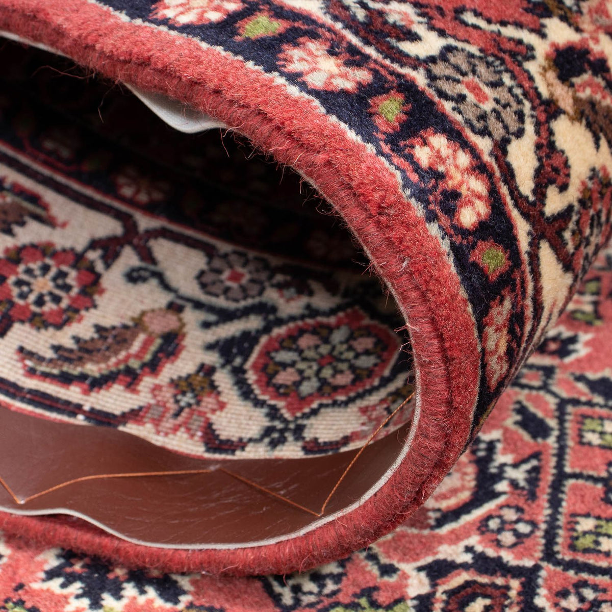 Loper Perzisch tapijt - Bijar - 295 x 83 cm - donkerrood