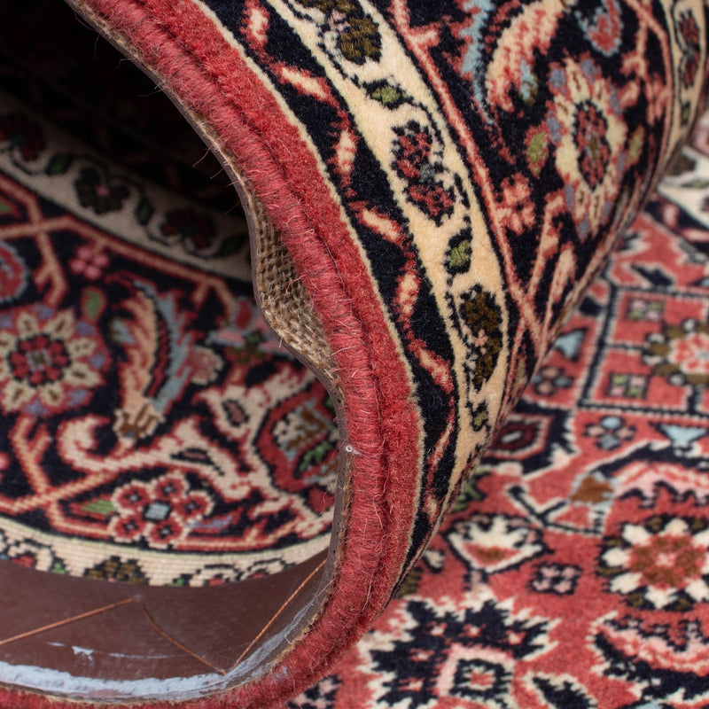 Loper Perzisch tapijt - Bijar - 298 x 85 cm - donkerrood