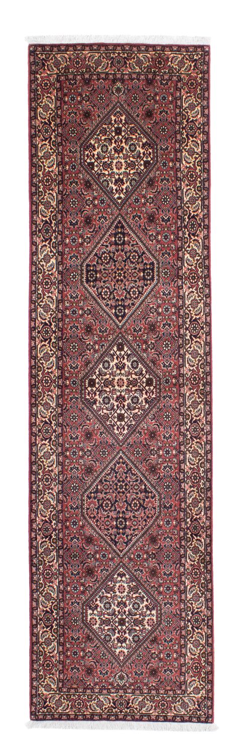 Loper Perzisch tapijt - Bijar - 310 x 83 cm - licht rood