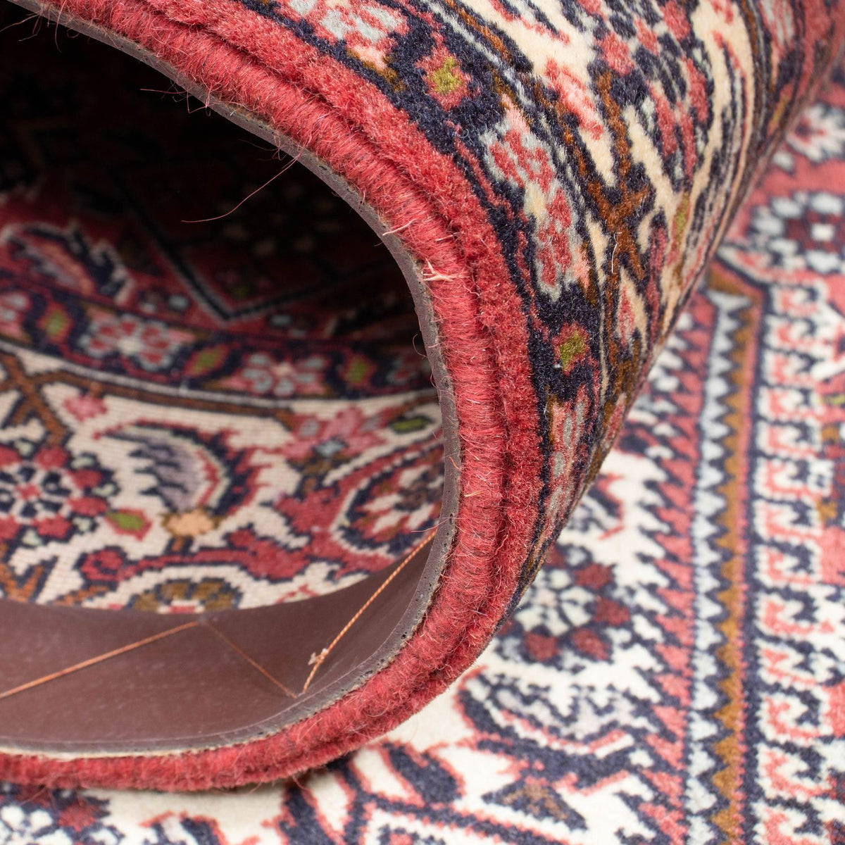 Loper Perzisch tapijt - Bijar - 310 x 83 cm - licht rood