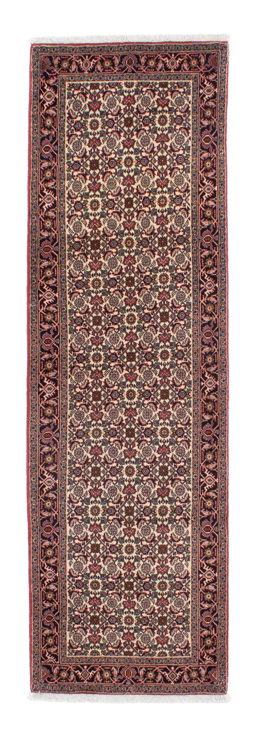 Loper Perzisch tapijt - Bijar - 291 x 80 cm - beige