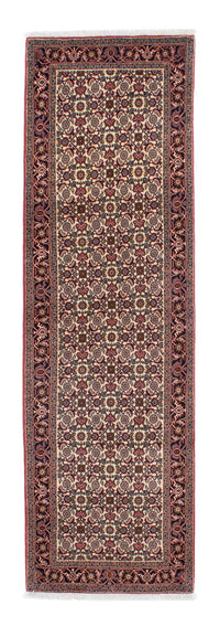Loper Perzisch tapijt - Bijar - 291 x 80 cm - beige