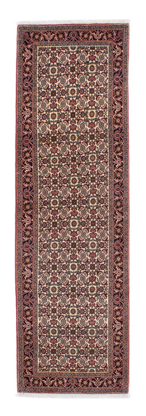 Loper Perzisch tapijt - Bijar - 291 x 80 cm - beige