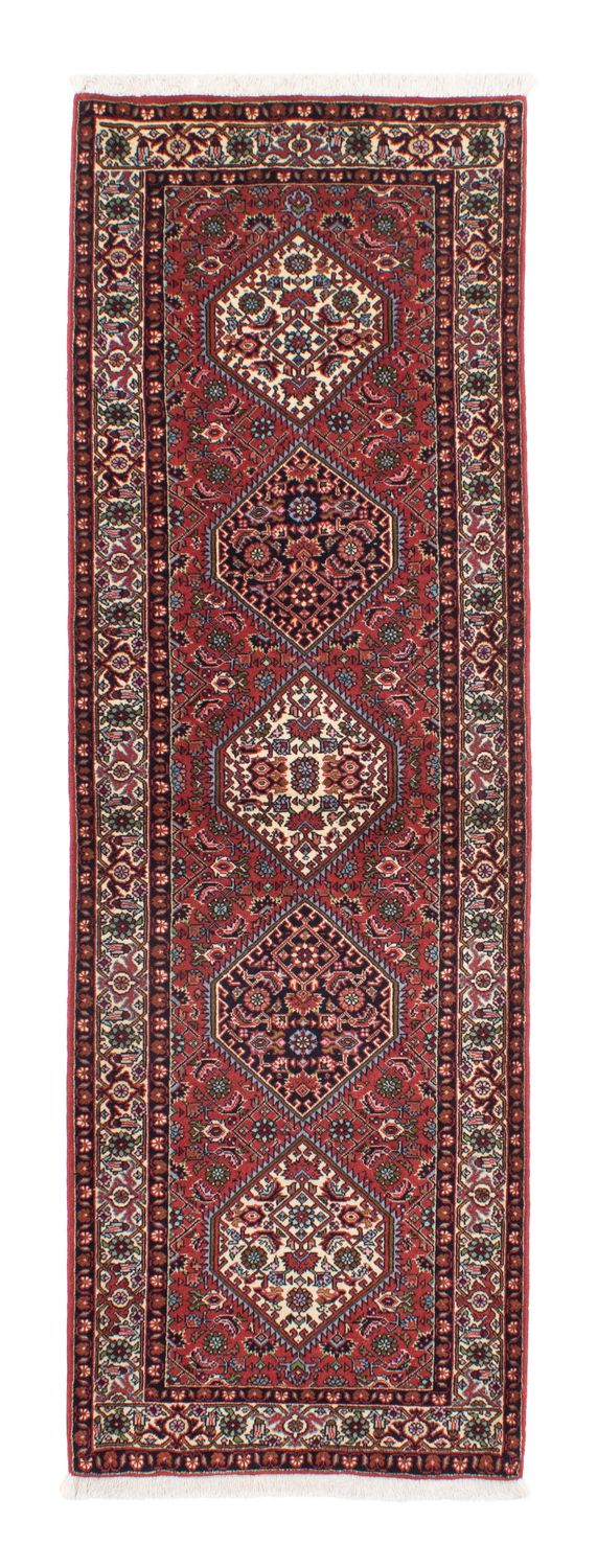 Loper Perzisch tapijt - Bijar - 238 x 75 cm - licht rood