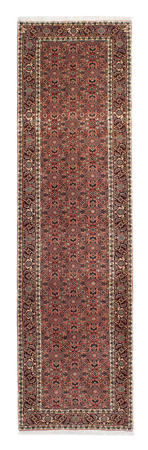 Loper Perzisch tapijt - Bijar - 290 x 79 cm - licht rood