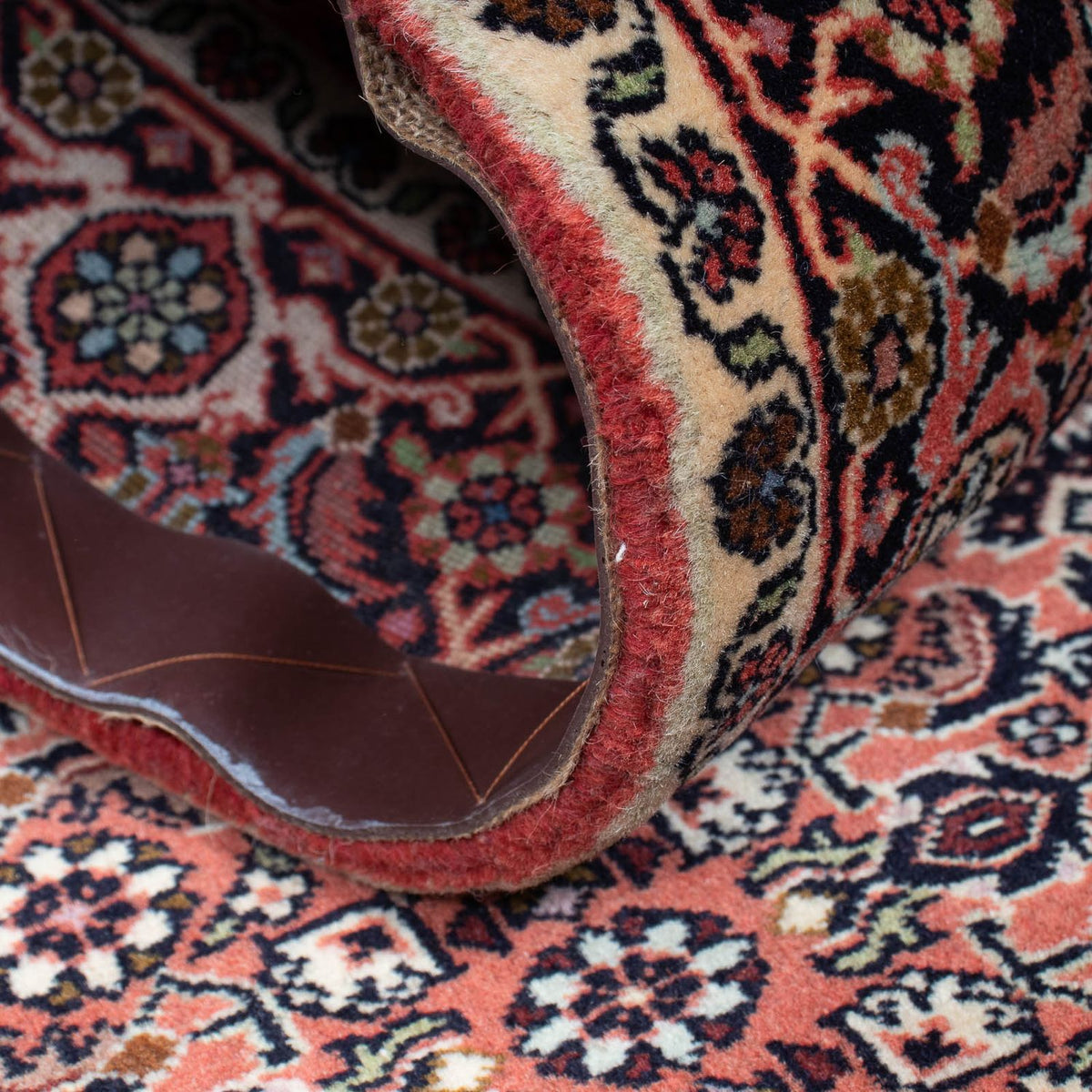 Loper Perzisch tapijt - Bijar - 290 x 79 cm - licht rood