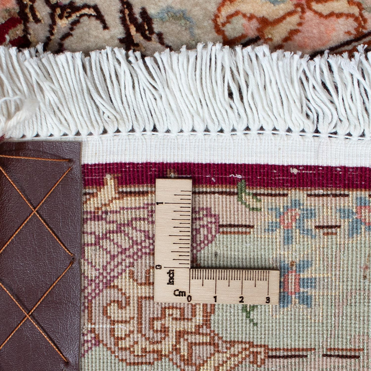 Perzisch tapijt - Tabriz - Royal - 87 x 59 cm - donkerrood