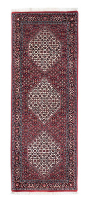 Loper Perzisch tapijt - Bijar - 210 x 75 cm - rood