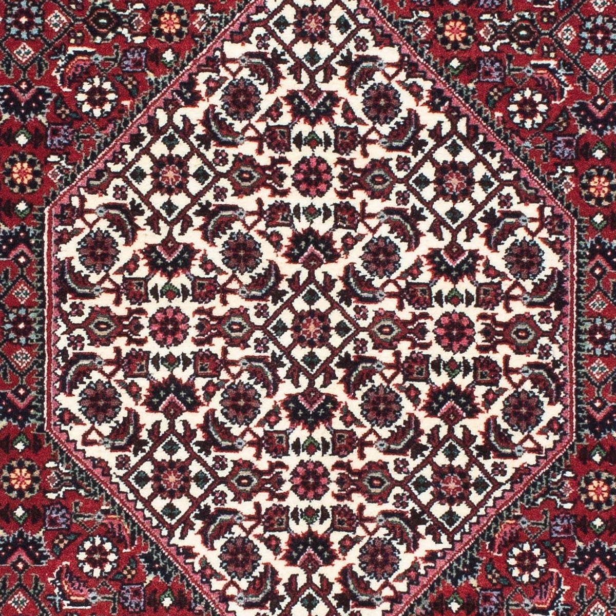 Loper Perzisch tapijt - Bijar - 210 x 75 cm - rood