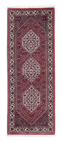 Loper Perzisch tapijt - Bijar - 208 x 74 cm - rood