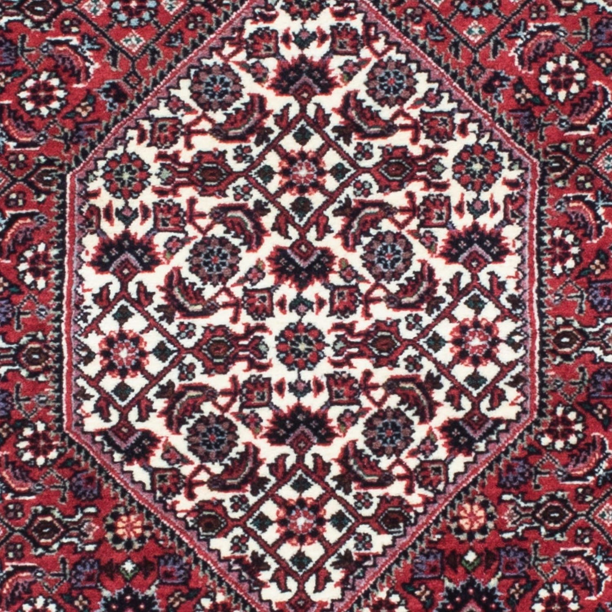 Loper Perzisch tapijt - Bijar - 208 x 74 cm - rood
