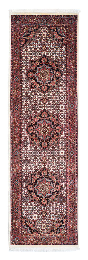 Loper Perzisch tapijt - Bijar - 240 x 70 cm - beige