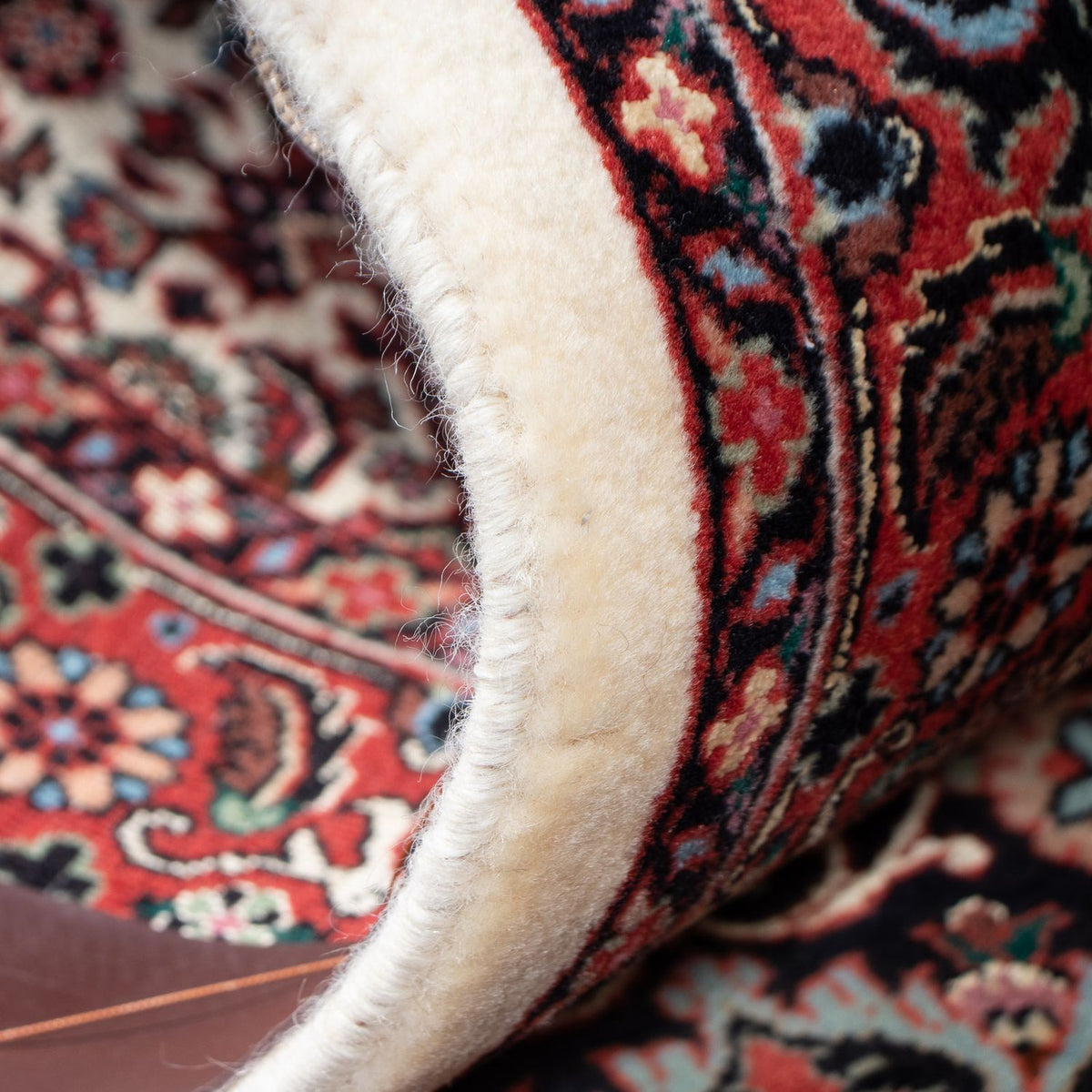 Loper Perzisch tapijt - Bijar - 240 x 70 cm - beige