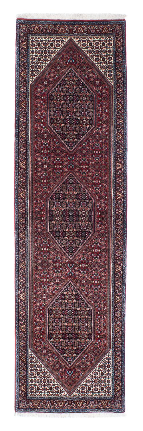 Loper Perzisch tapijt - Bijar - 253 x 72 cm - roest