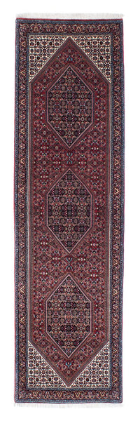 Loper Perzisch tapijt - Bijar - 253 x 72 cm - roest