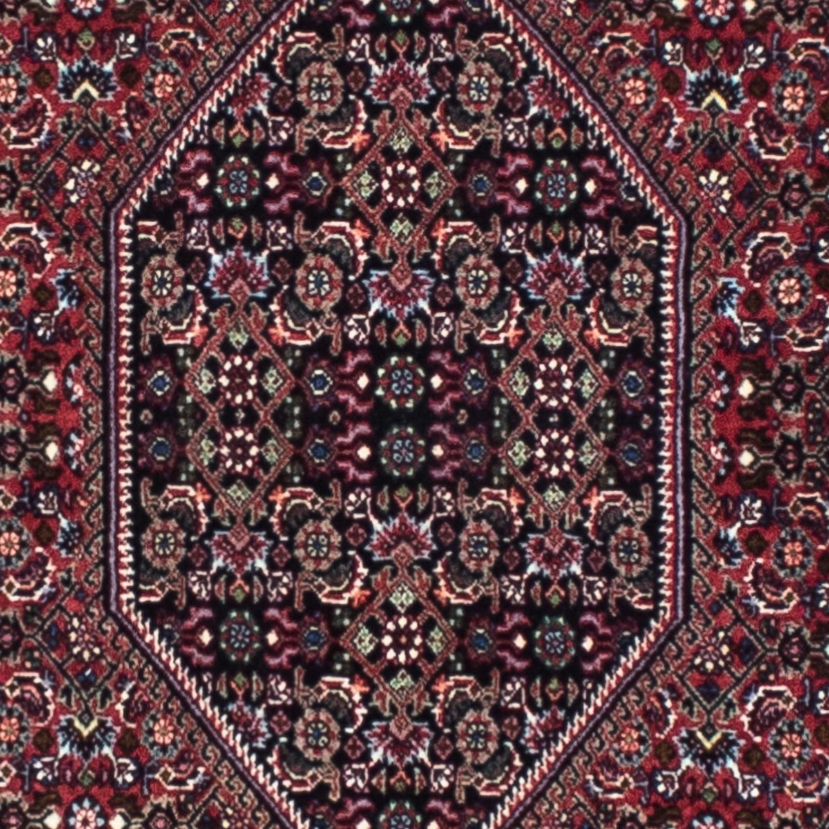 Loper Perzisch tapijt - Bijar - 253 x 72 cm - roest