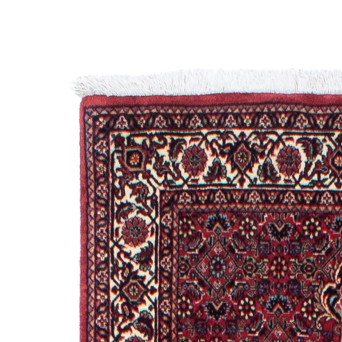 Loper Perzisch tapijt - Bijar - 313 x 82 cm - donkerrood