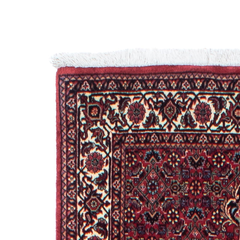 Loper Perzisch tapijt - Bijar - 313 x 82 cm - donkerrood