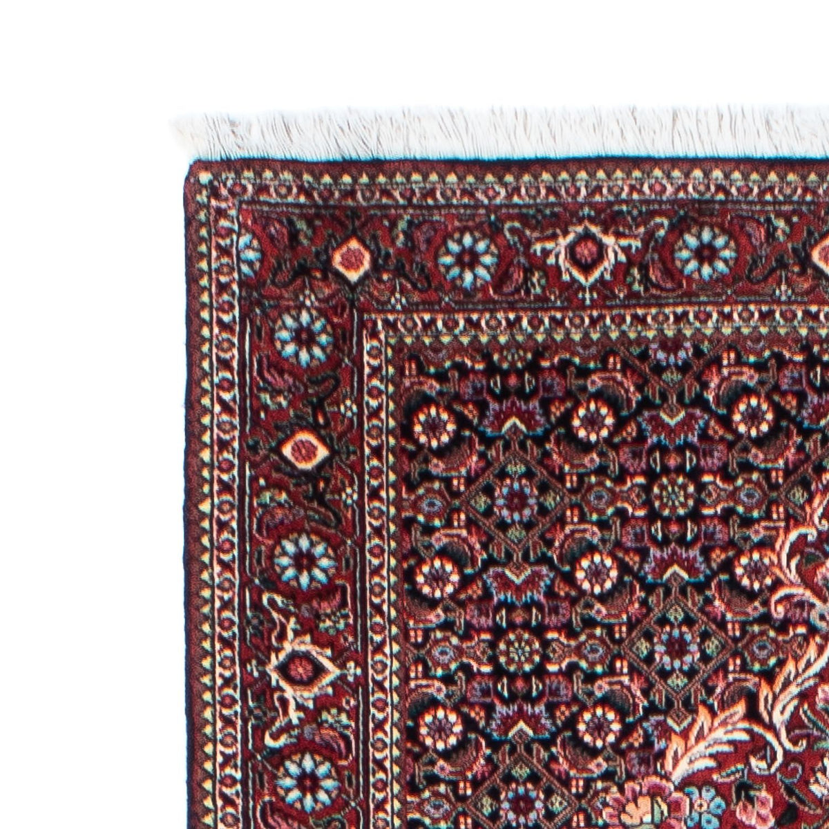 Loper Perzisch tapijt - Bijar - 298 x 82 cm - donkerblauw