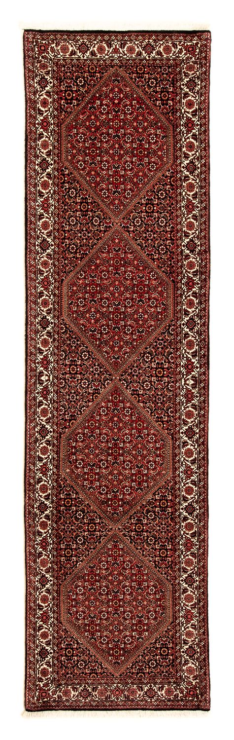 Loper Perzisch tapijt - Bijar - 315 x 77 cm - veelkleurig