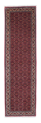 Loper Perzisch tapijt - Bijar - 302 x 81 cm - rood