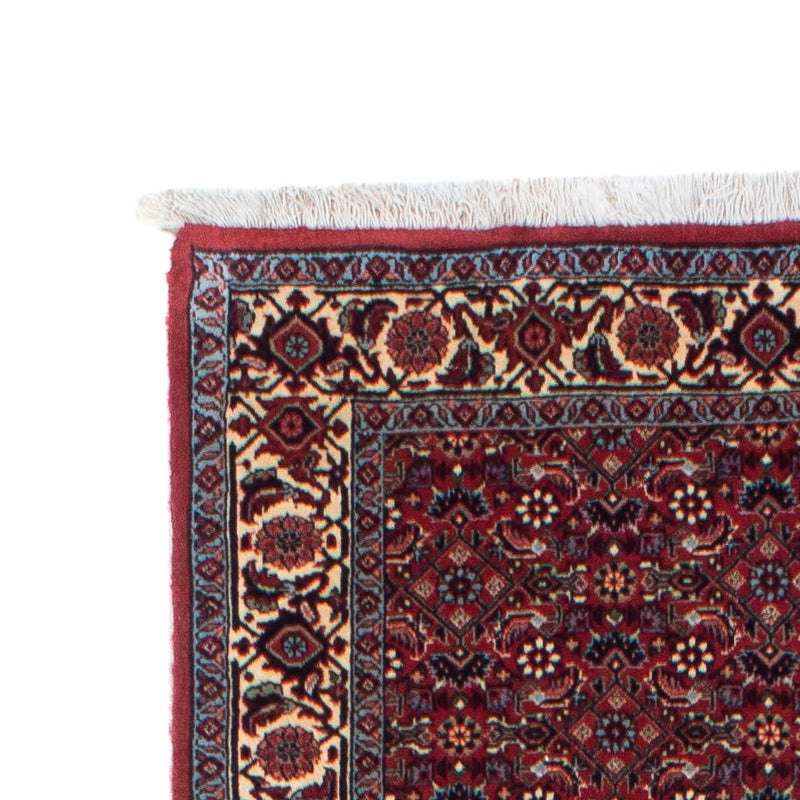 Loper Perzisch tapijt - Bijar - 302 x 81 cm - rood