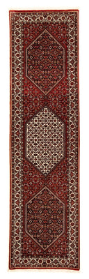 Loper Perzisch tapijt - Bijar - 295 x 71 cm - veelkleurig