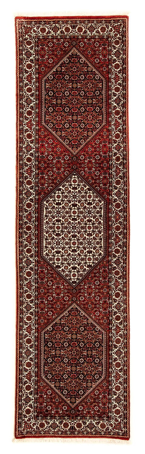 Loper Perzisch tapijt - Bijar - 295 x 71 cm - veelkleurig