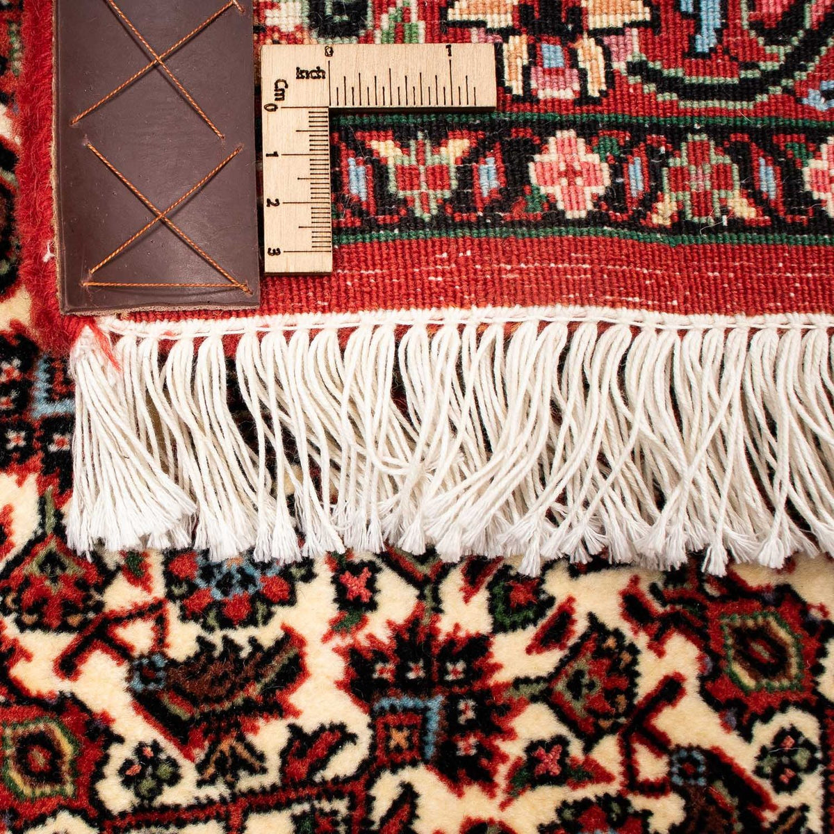 Perzisch tapijt - Bijar - 258 x 200 cm - donkerrood