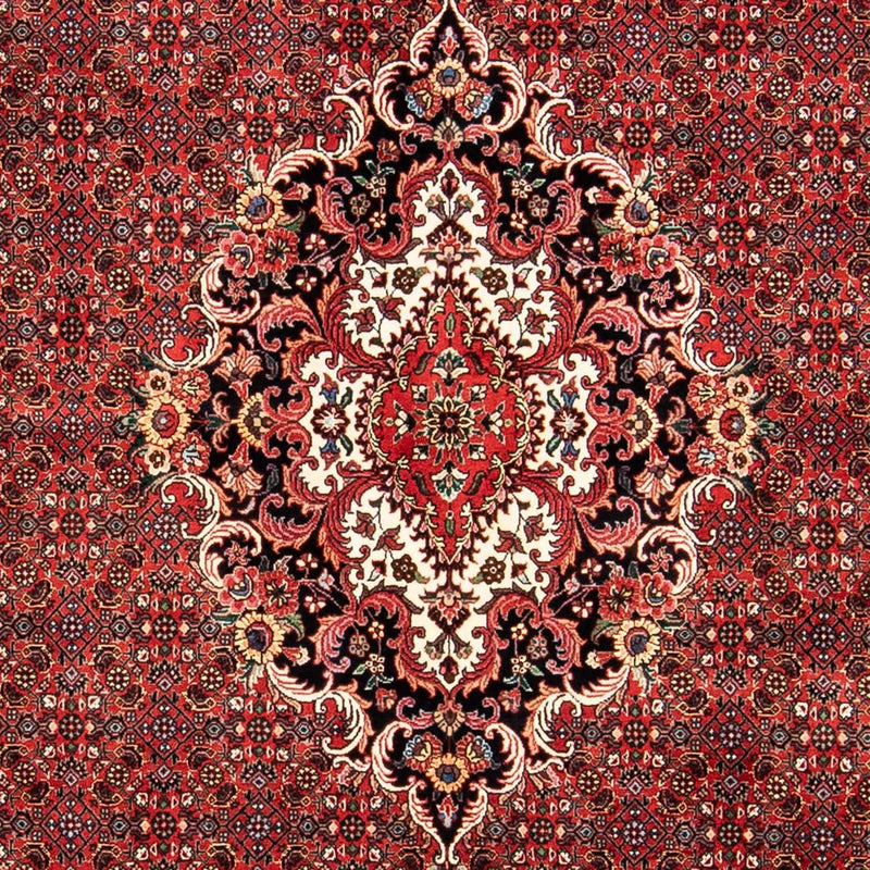 Perzisch tapijt - Bijar - 233 x 168 cm - donkerrood